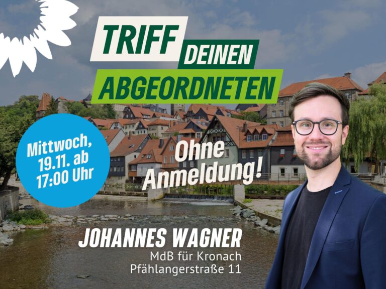 Sprechstunde: Triff deinen Abgeordneten!